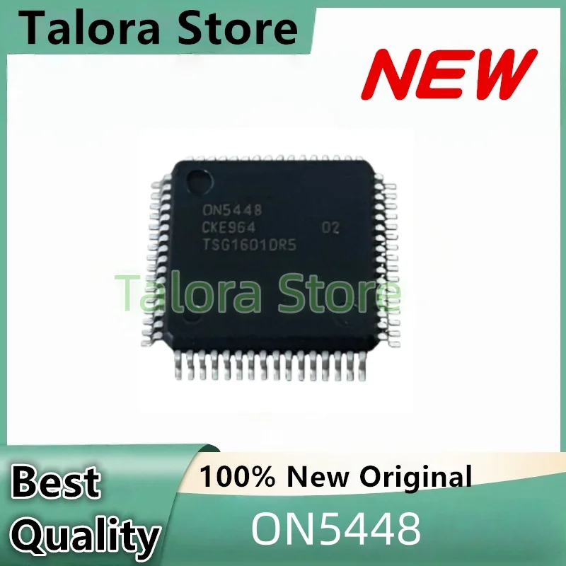 1-5pcs/lot ON5448 5448 QFP64 Damaged chips on automotive computer boards
