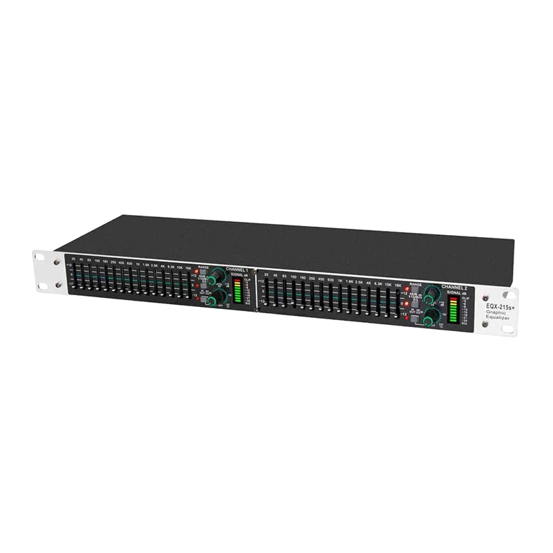 

BAAE EQ215S Active Balanced Dual 15Band Graphic Equalizer Professional Audio Sound Processor For Studio/Live Performances