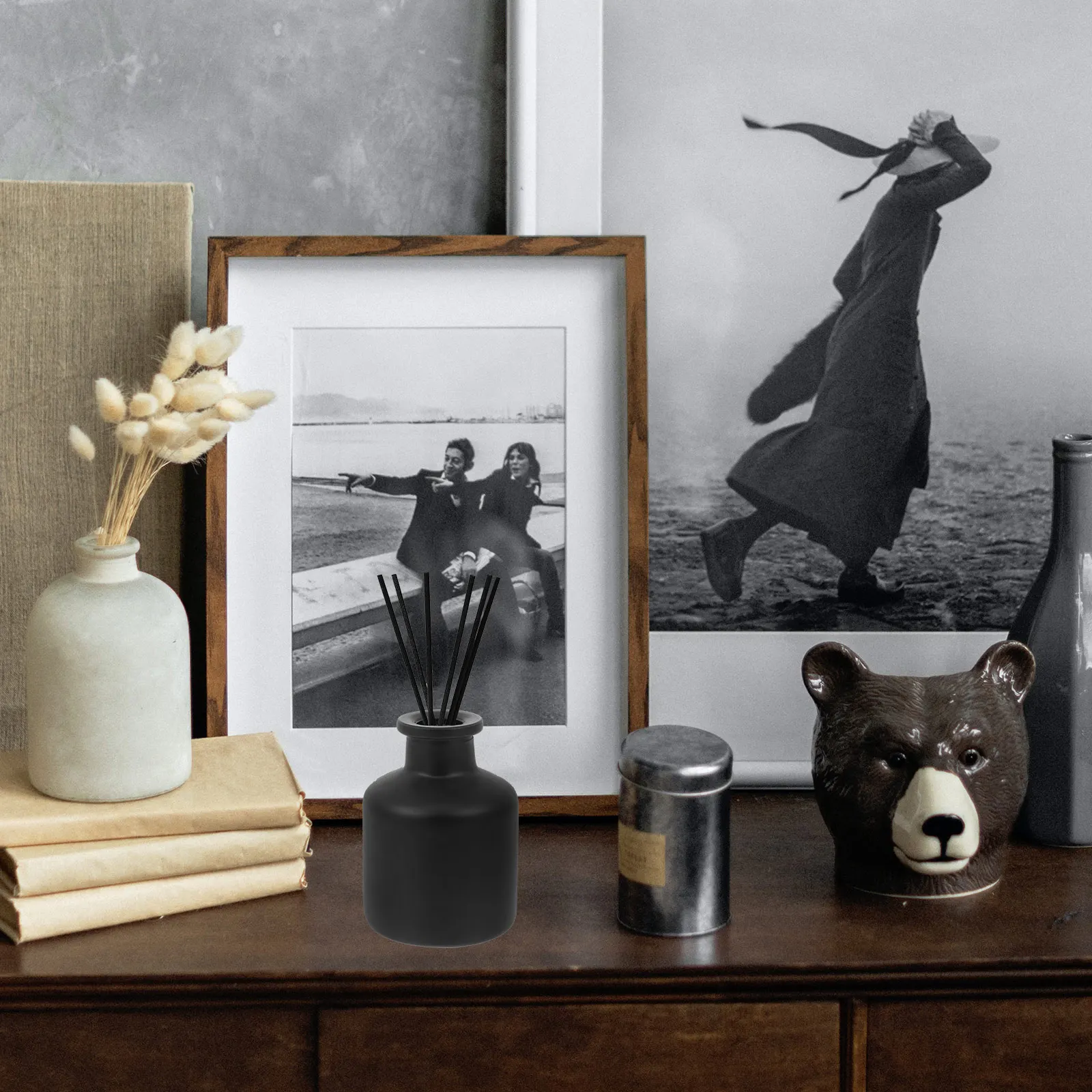 

3Pcs Fragrance Bottles Glass Aromatherapy Bottles Frosted Dispensing Bottle for Meditation Ambient Decor