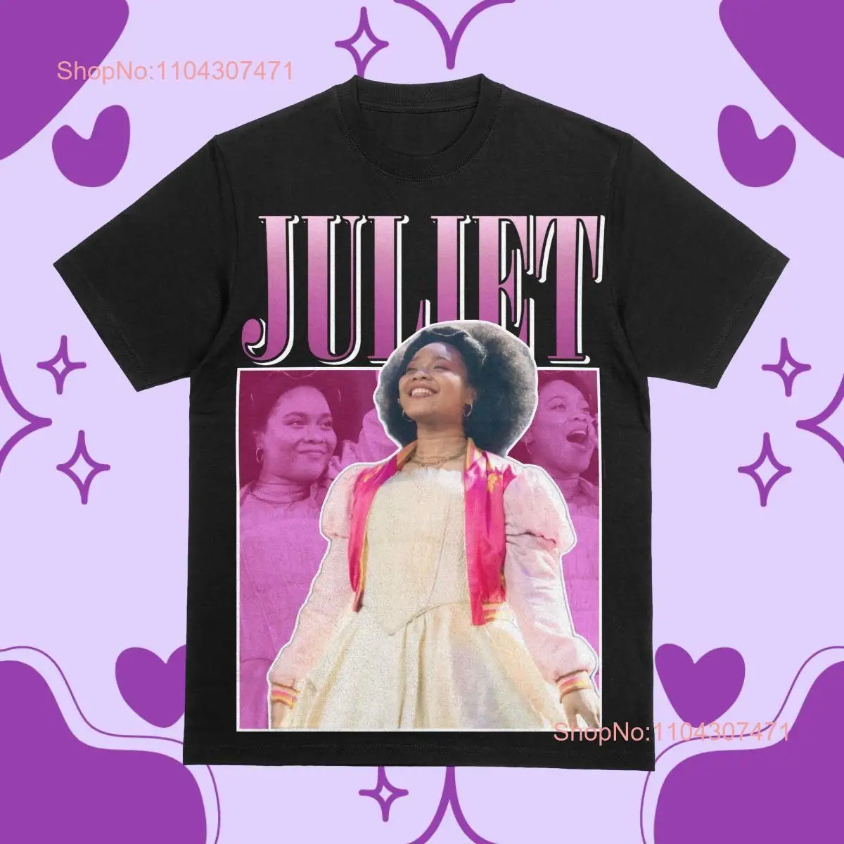 Juliet the musical Psalms Nissi Myers Reid 90 s Vintage T Shirt long or short sleeves