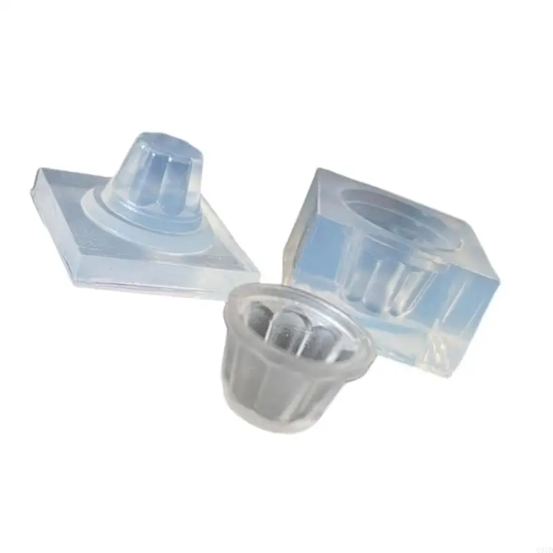 قالب سيليكون لطبق الفاكهة من الطين، قوالب مرنة على شكل وعاء لإنشاء فن طعام مصغر وحرف يدوية