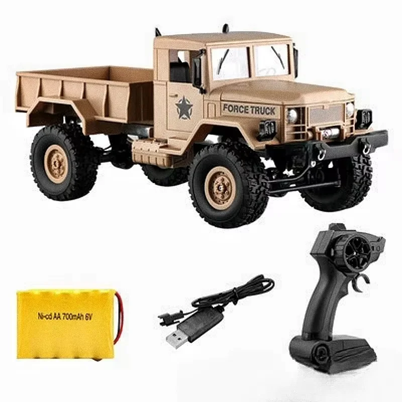 Veículo de Escalada de Controle Remoto, Cartão Militar, RC, Tração nas Quatro Rodas, Simulação Militar, Caminhão Militar, RC, Cross-Border, 2.4g