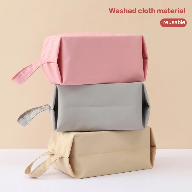 Socks And Underwear Storage Bag New High Capacity Portable Travel Sorting Small Bag Folding Hand Wash Cloth Makeup Bag