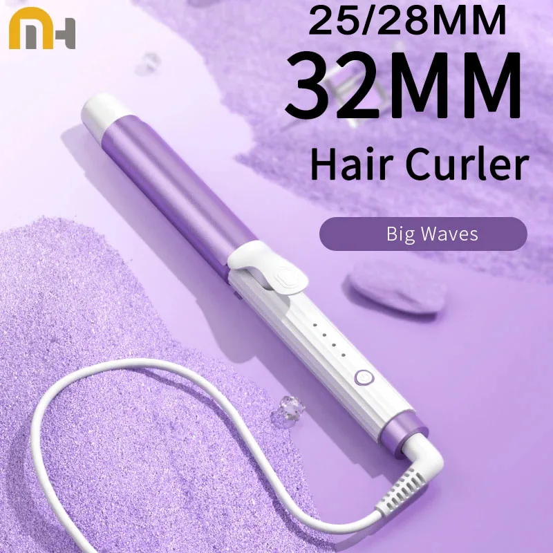

Hair Curler Large Volume Does Not Hurt The Hair Perm Negative Ion 32mm Bangs Lasting Syling Electric Curling Iron