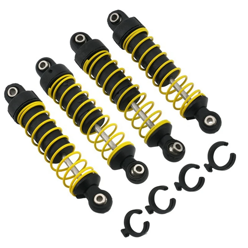 Amortisseur de choc pour voiture 1/12 RC, pièces de mise à niveau, inoler, Axial SY1201/1202/1203/1204 RC, 4 pièces