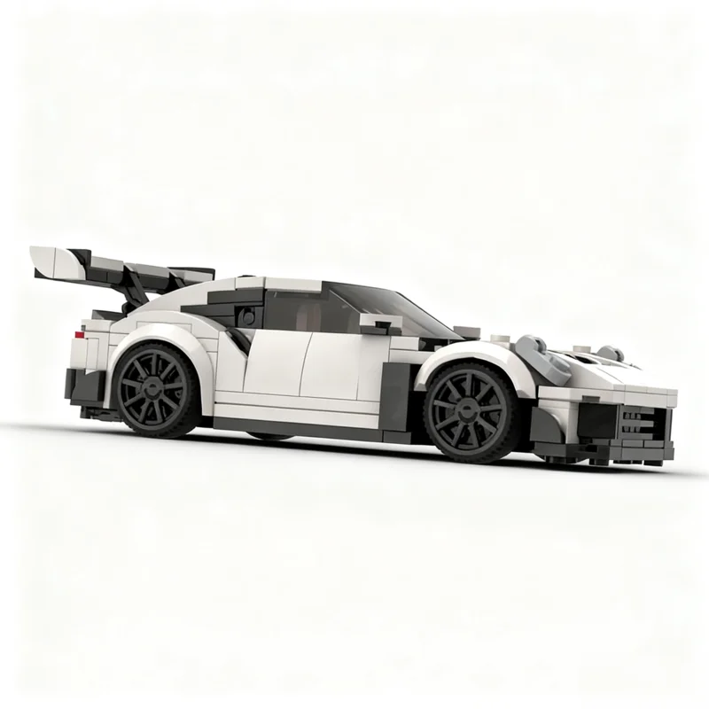 349 Stück MOC Porscheed RS Carsed Modell Bausteine Architektur Montieren Weihnachtsgeschenke DIY Spielzeug kreative Idee Ziegel Geburtstag