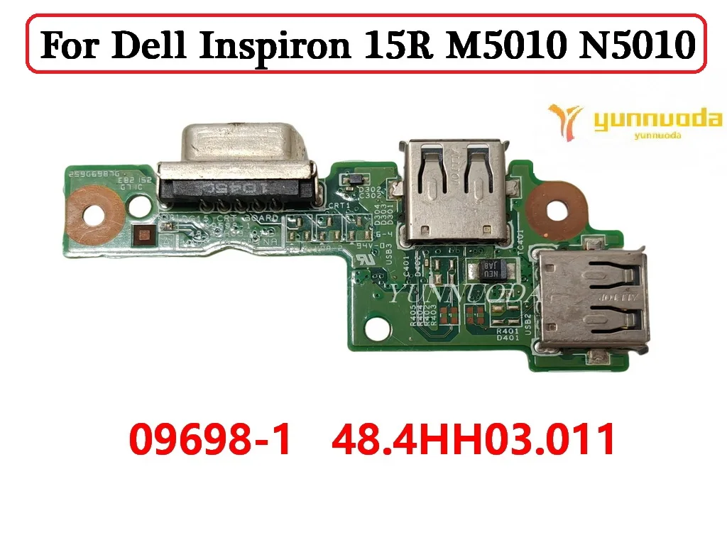 

09698-1 для Dell Inspiron 15R M5010 N5010 USB плата VGA 48,4hh03. 011 50.4HH02.201 Протестировано хорошо