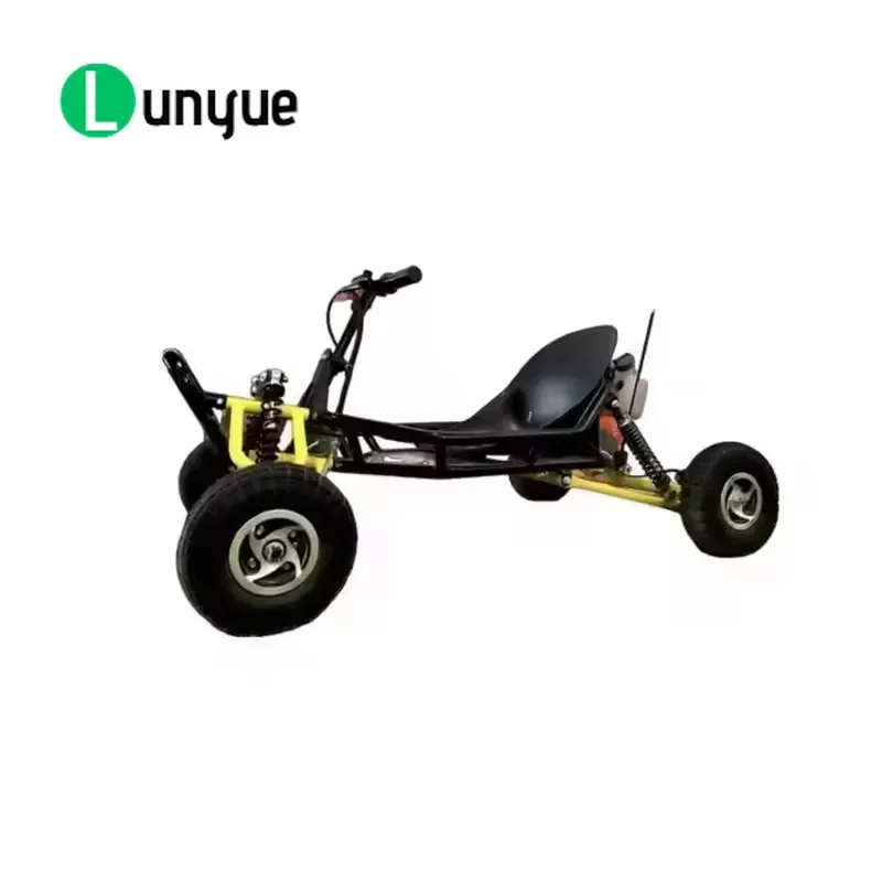 Single Mini 4 Stroke Chain Drive Racing Go Kart Buggy Drift Karting Car for Sale for Mountain Biking
