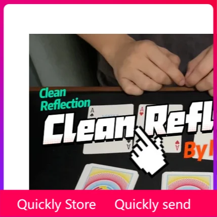 Clean Reflection By Miku W Magic tricks (Instant Download) Quickly send