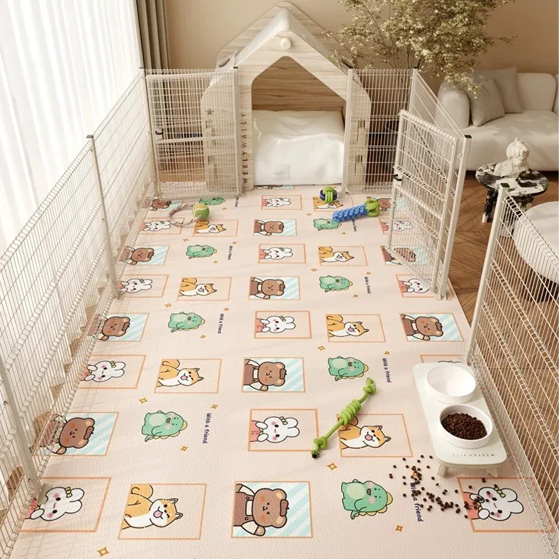 Pet Mat Store Home Use 100% Polyester Felt Carpet Large Area Anti-pollution Cute Balcony Mechanical Washable Easy To Clean Rug