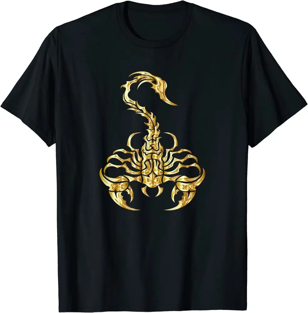 Tribal Scorpion Scorpio Astrology Zodiac Tattoo Tee T-Shirt Anime Graphic T-shirts Y2K Tops Unisex Summer Short Sleeve