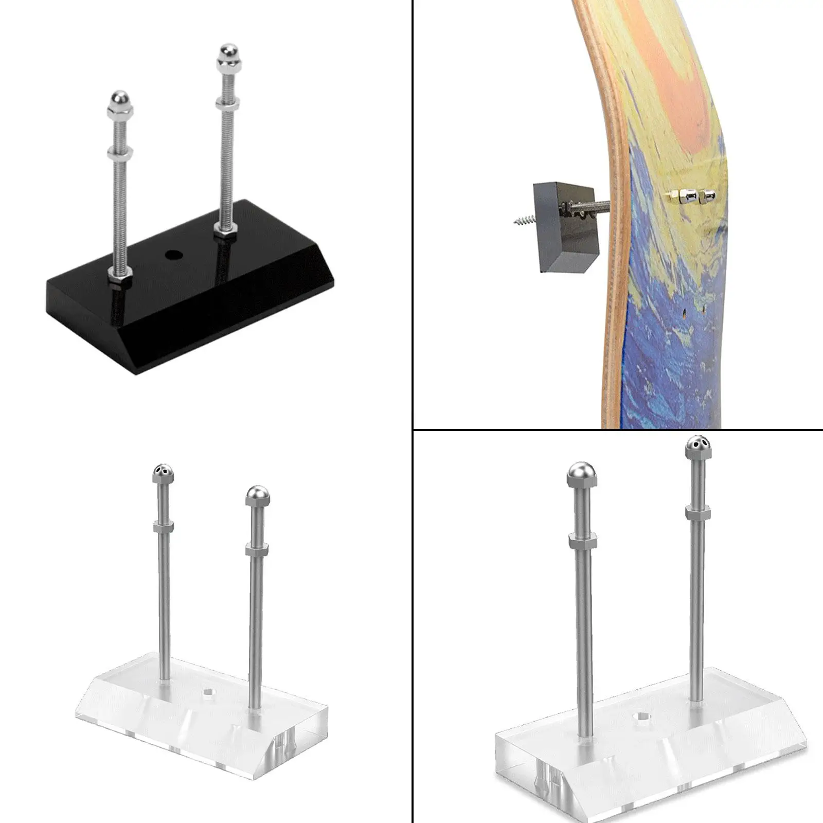 Horizontal skate Wall Mount, Longboard titular