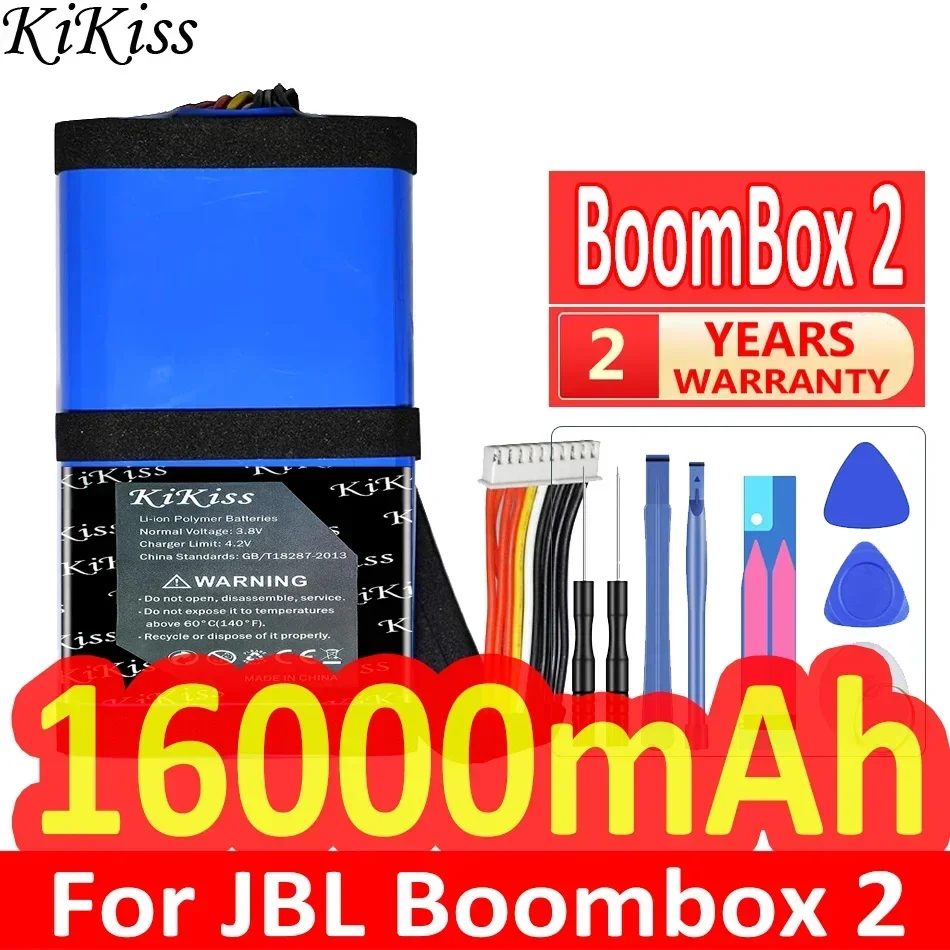 KiKiss Battery BoomBox 2 16000mAh for JBL Boombox2