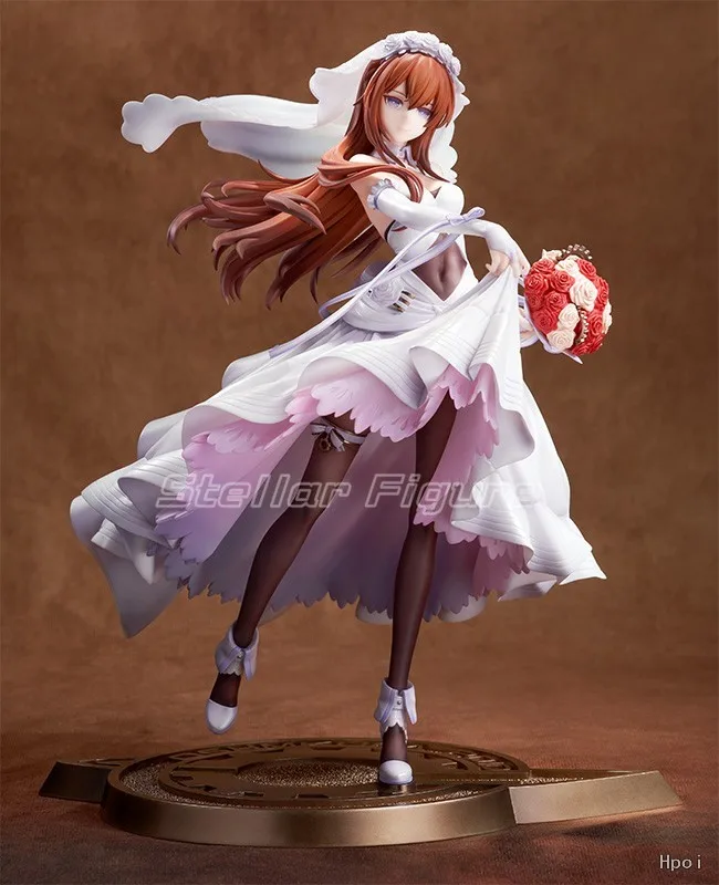 【SF】GSC Steins;Gate Makise Kurisu Wedding Dress Proportion 1/7 Model Collection Anime