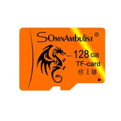 SomnAmbulist High Speed Card 128GB A1 do Mobile TV Karta pamięci 64GB U3 TF Card 16GB Mini SD Card 32GB U1 Karta pamięci 8GB C10