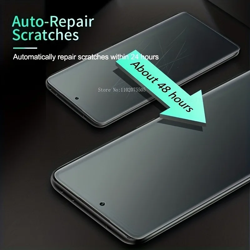 4 шт. матовая гидрогелевая пленка для Samsung Galaxy S25 Ultra S25Plus S24 защитная от отпечатков пальцев S23/S22 S20 Фото №2