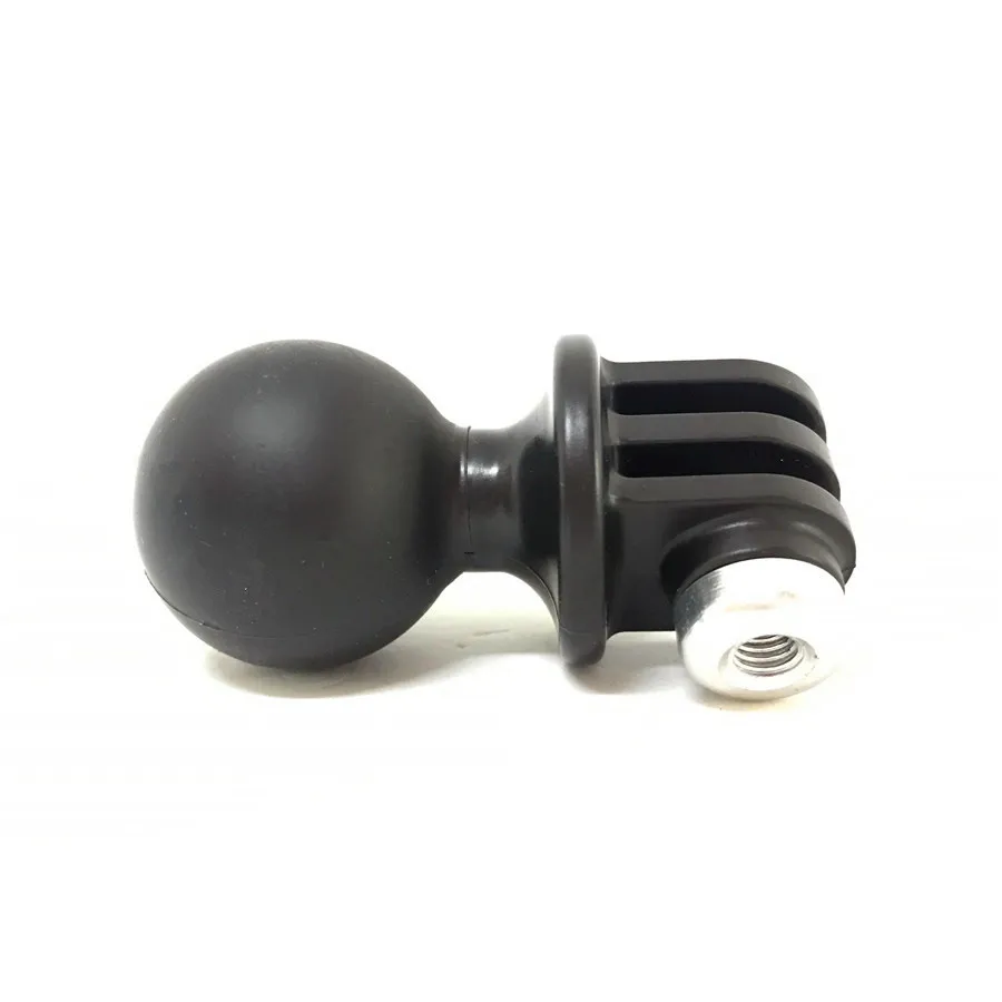 Base de cabeça tripé bola com parafuso, rotação de 360 graus, adaptador para GoPro Hero 6, 5, 4, 3 +, 3, 2, 1, Sjcam, Xiaomi, YI