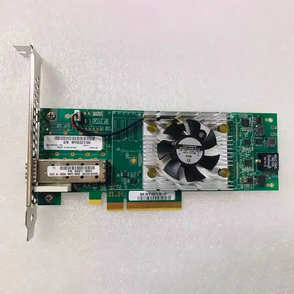 NIC QW971A-63001 699764-001 SN1000Q 16 Gbit/s single-port HBA Fibre Channel card QLE2660