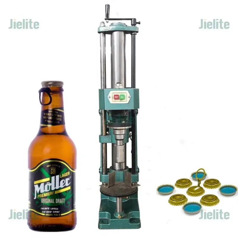 Semi-Automatic Screw Capping Machine for Aluminium Wine Whisky Bottles