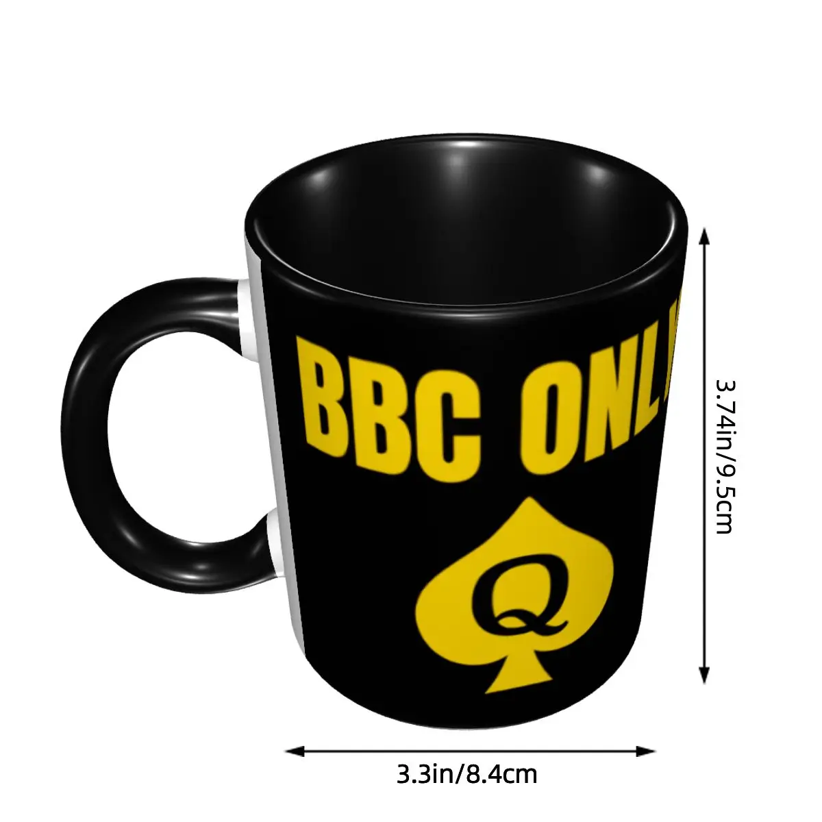 Personalized BBC ONLY Mug DIY Queen Of Spades Ceramic Tea Milk Coffee Cups