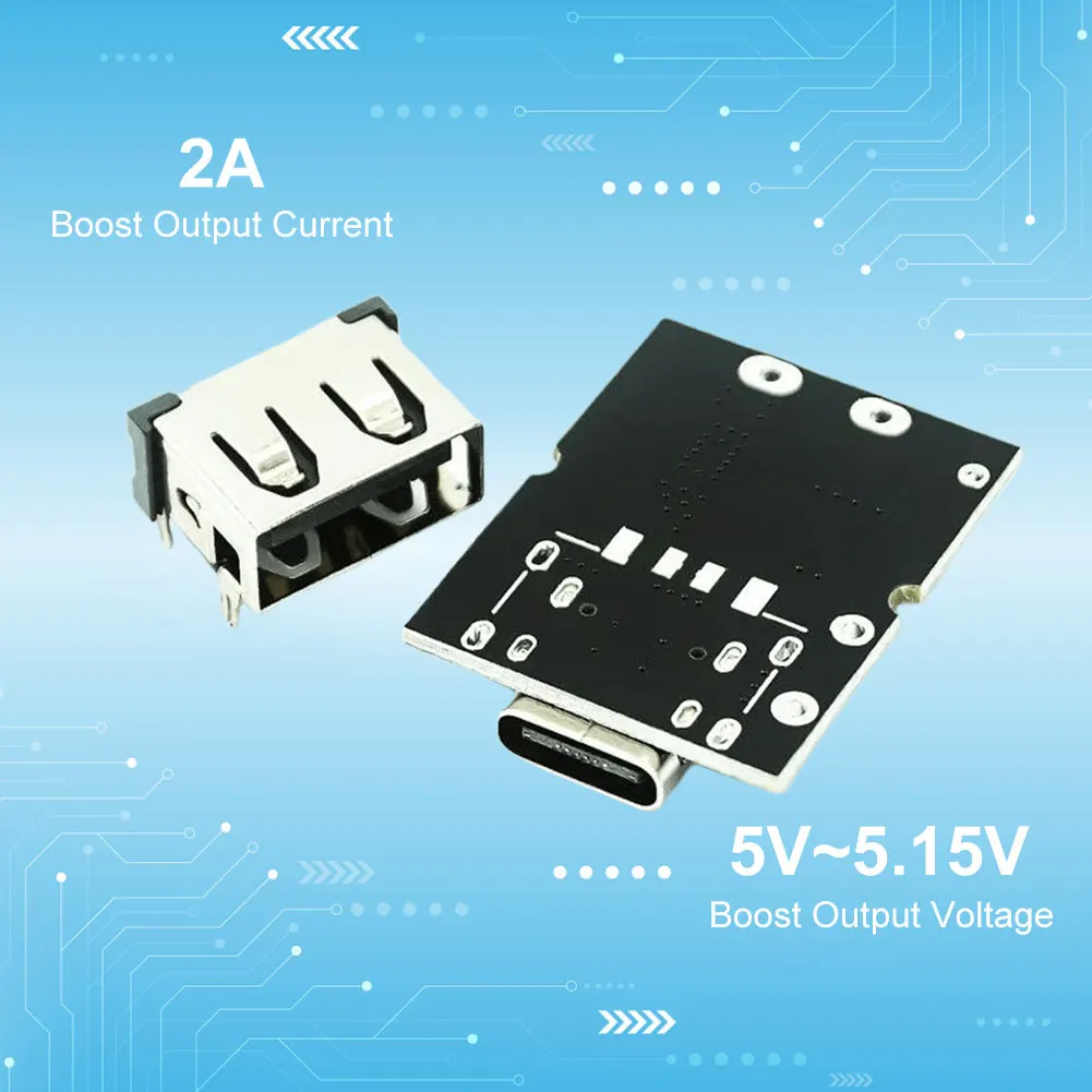 5V 2A Lithium-Ion Battery Charge Module Support 4.2V  Charging Boost Power Board High-precision Charge Protection