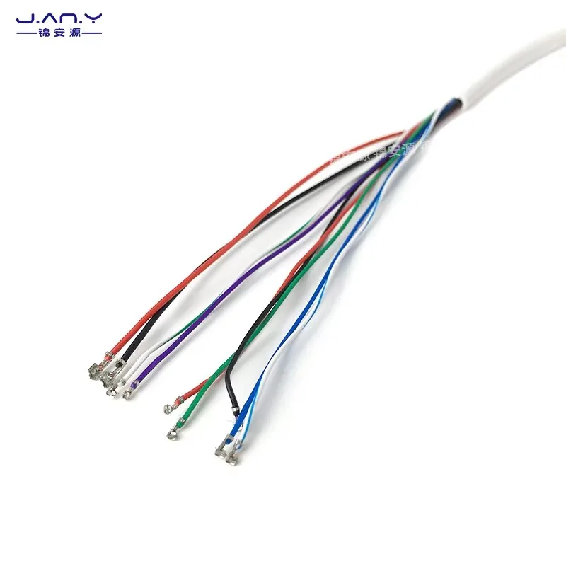 48V waterproof POE network camera tail line 9-core built-in POE module monitoring installed line standard switch power supply