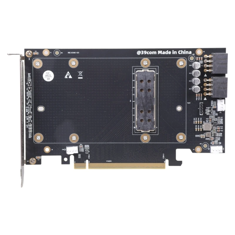 

PCIe X16 Interfaces Converters Board SXM2 Graphics Card Adapter Auto Speed Adjustment