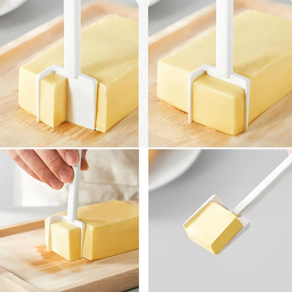 Butter Cutter Slicer Non-slip Lightweight Manual Cheese Butter Cutter Slicing Tool Portable Cheese Dispenser for Home