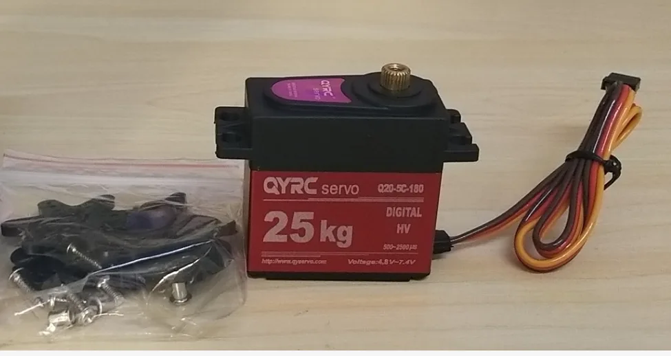 QYRC 25KG Q20-5C-180 servo robot digitale servo a coppia elevata