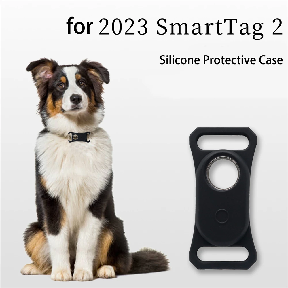 

for Samsung Galaxy SmartTag2 Case Dog&Cat Tracker Cover, Silicone Protective Case For Galaxy Smart Tag 2 Holder For Pets