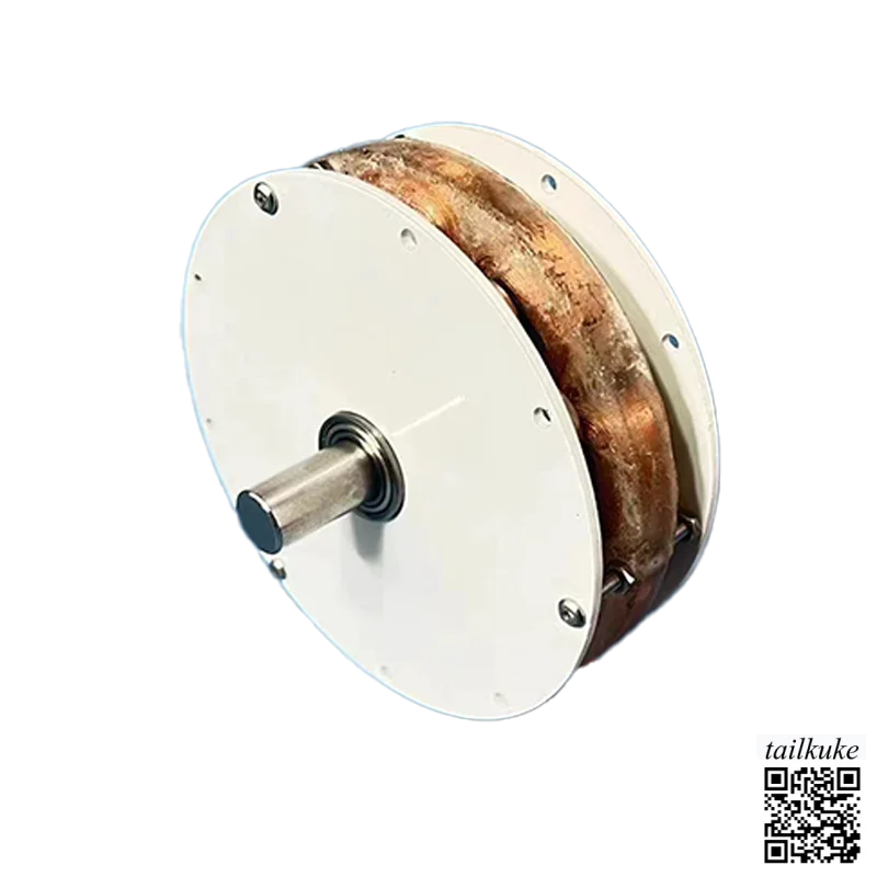Miniature Disc Coreless 150W Generator Three-phase AC Permanent Magnet Brushless