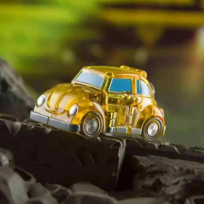 Dr. Wu DW-E22T/E34T Set combinato mini rabarbarbaro UFO trasparente a colori Giocattolo di trasformazione a piccola proporzione