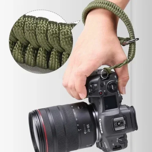 Braided Paracord Camera Wrist Strap