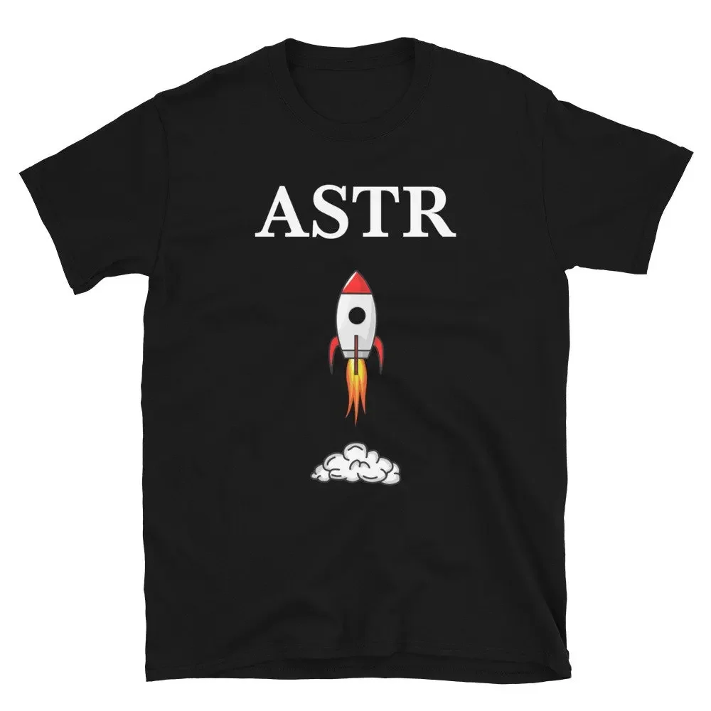 Astra Space Inc Astr Stock Ticker Market T Shirt For Trader Investor Wallstreetbets Stonks Apparel Finance Merch