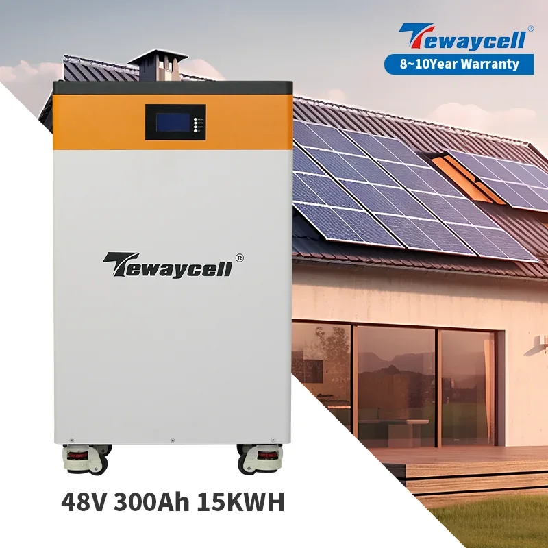 

Tewaycell Energy storage system 51.2V 100ah 200Ah 300Ah 5KWH 10kWh 15kWh Floor Standing LiFePO4 Lithium Battery