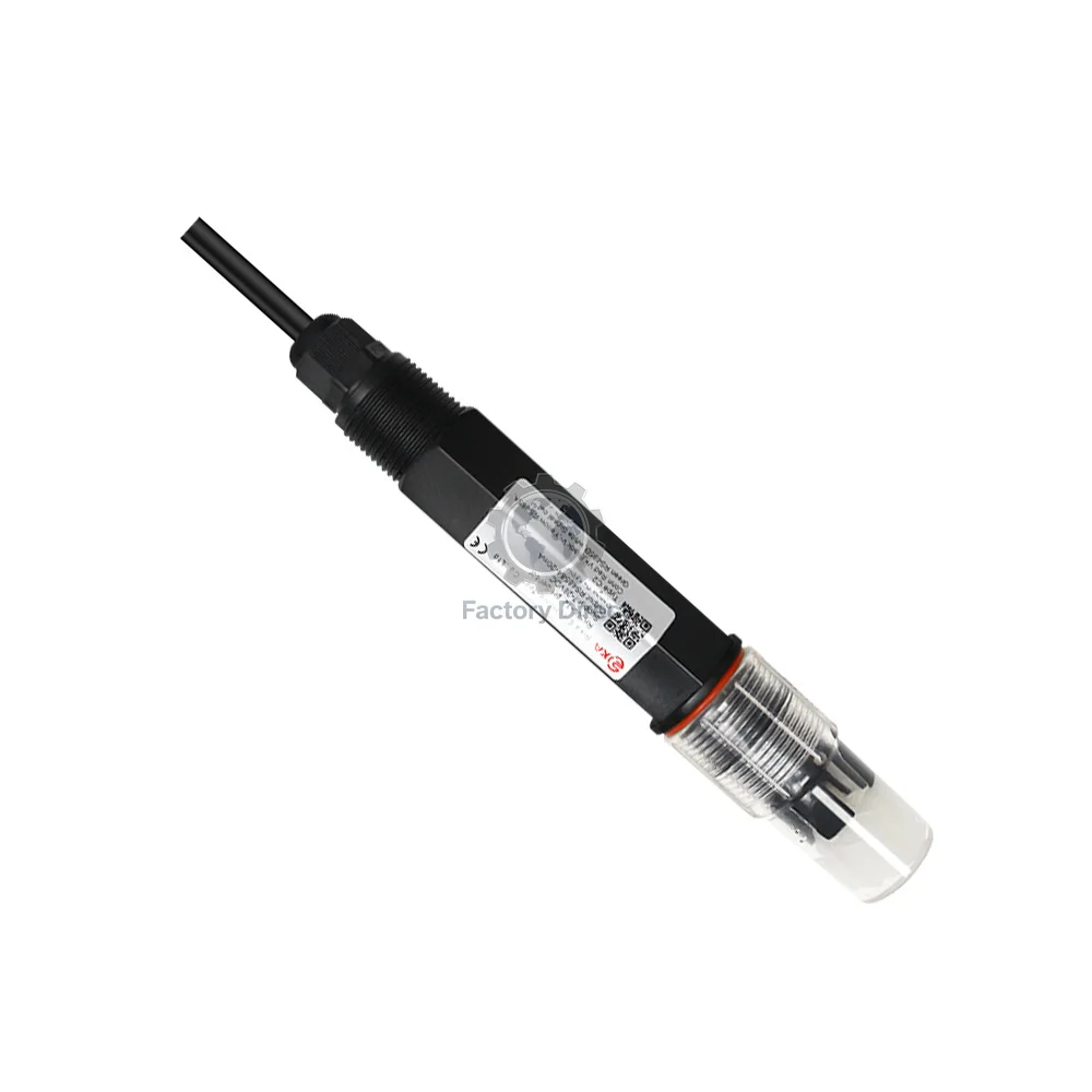 Rk500-12C OEM Customizable pH Sensor 0-14pH RS485 Modbus 4-20mA for PLC SCADA BMS System Integration