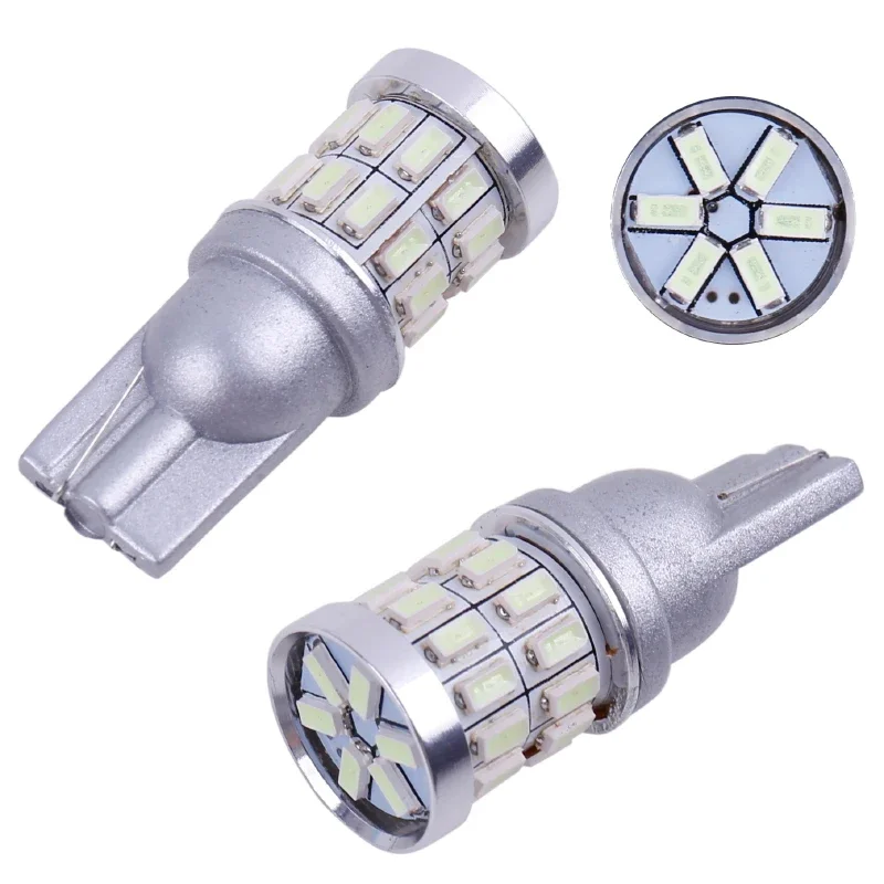 6 قطعة T10 W5W 194 168 LED لمبات 30smd 3014 رقاقة الجانب ماركر ضوء لوحة ترخيص ضوء القراءة الداخلية ضوء للسيارات 12 فولت #3