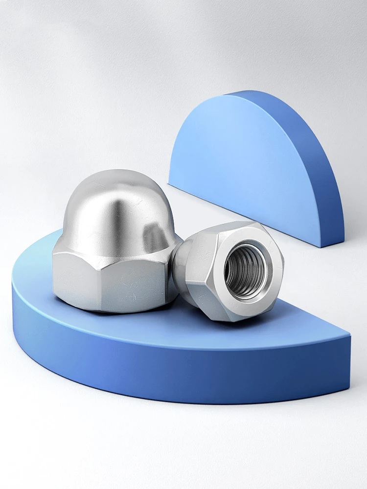 M3 M4 M5 M6 M8 M10 M12 316 Stainless Steel Cap Nuts Decorative Cover Semicircle Dome Nuts