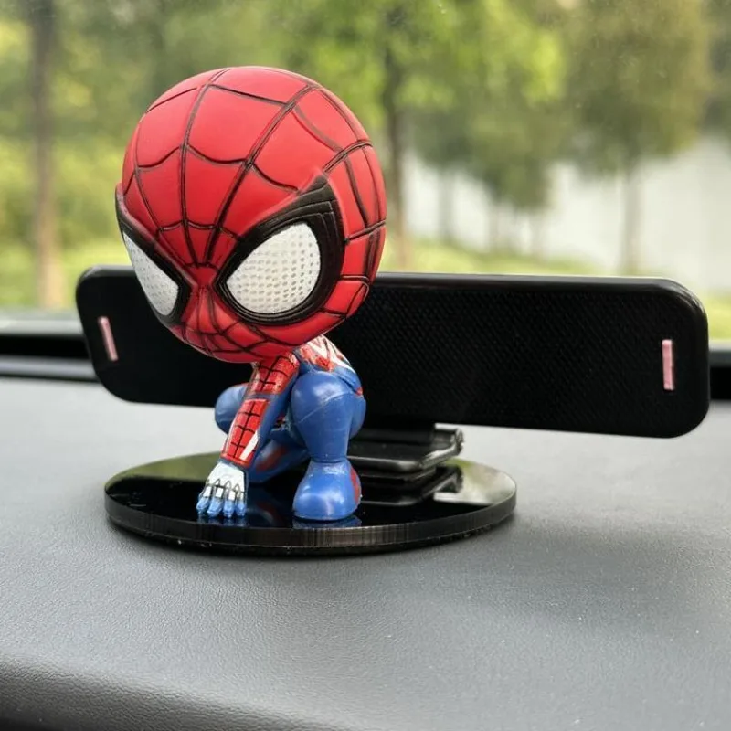 

Marvel Spider Man Temporary Parking Signs Superheroes Mobile Phone Number Signs Move The Car Telephone Paste Style Friend Gifts