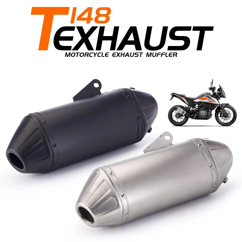 

Slip on The motorcycle muffler cross-country race tube series is CRF300 CRF250 rally CRF150 F850 F750 T148 ADV750 Z400 R3