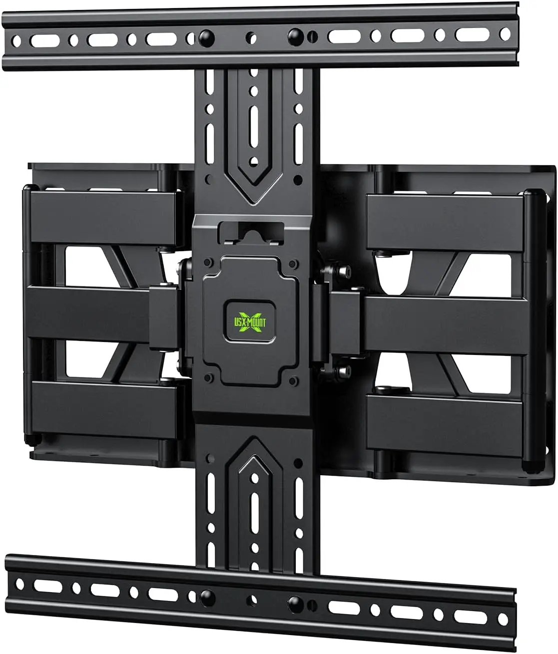 

Ultra Slim Full Motion TV Wall Mount for 37-75 Inch TVs, Swivel Tilt Bracket Holds 99lbs, VESA 400x400mm