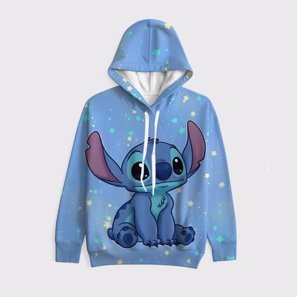 

Kawaii Brand Unisex Kids Cool Cartoon Stitch Hoodie Children Kids Cute Manga Sweatshirt Y2k Graphic Hoody Girl Boy Top