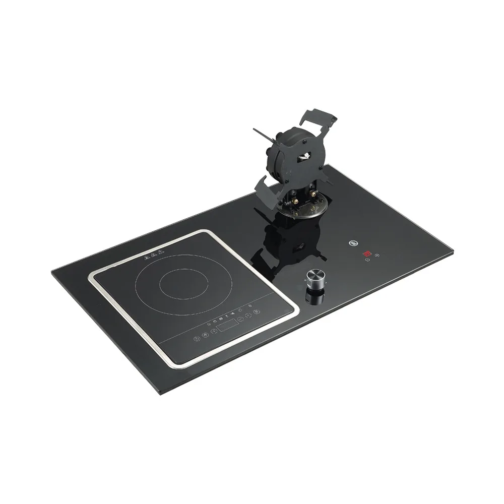 Commercial electric stove, nine-cavity magic disc, flipped burner stove, two-in-one dual-purpose stove