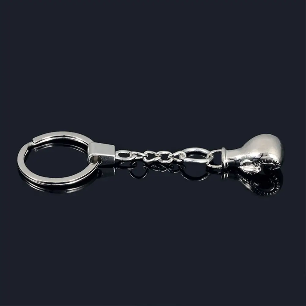 New Unisex Cute High Quality Alloy Gift Pendant Glove Metal Boxing Gloves Keychain Key Ring Keyfob