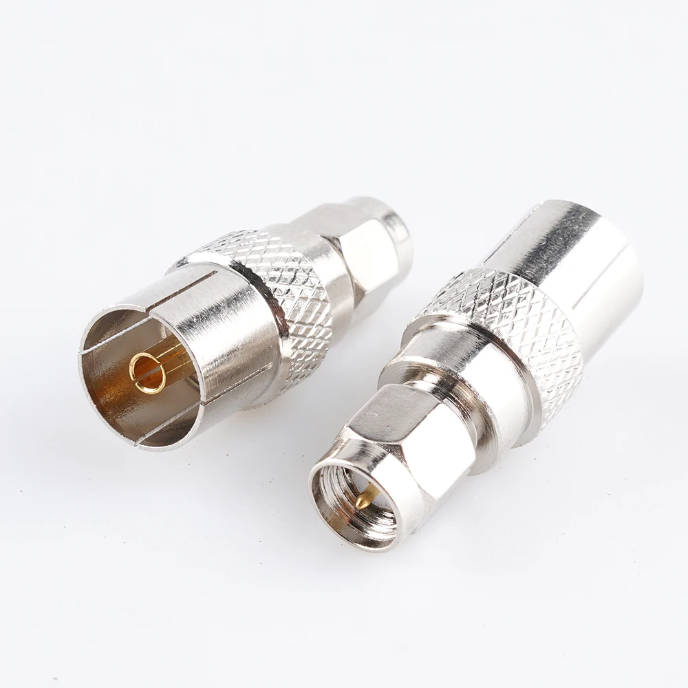 RF Coax SMA to N UHF F IEC BNC Adapter Connectivity Kit: 8 Antenna Adapters for NESDR (RTL-SDR) Receiver SMA Radios