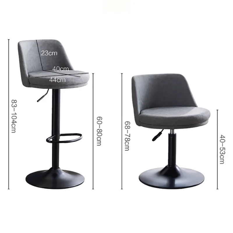 كرسي بار بسيط وحديث، تصميم جمالي إبداعي فريد من نوعه، كرسي على الطراز الشمالي Krzesilo Now Mediatorn Do Jadalni Stal Bar Furniture #2