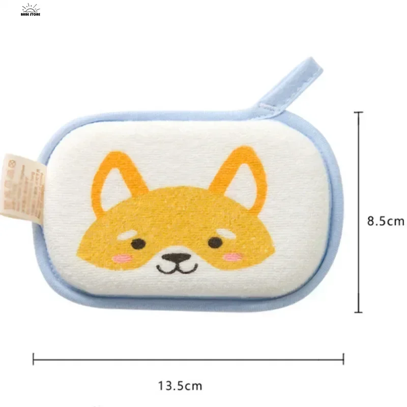 1PC Cute Baby Bath Sponge Kids Children Toddlers Newborns Adults Cleaning Brush Towel Soft Inirritative Bath Foam Shower Sponge