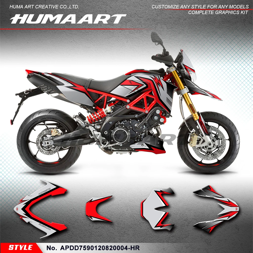 

Графическая виниловая графика huпера для Aprilia Dorsoduro 750 900 1200 2008-2020, APDD7590120820004-HR