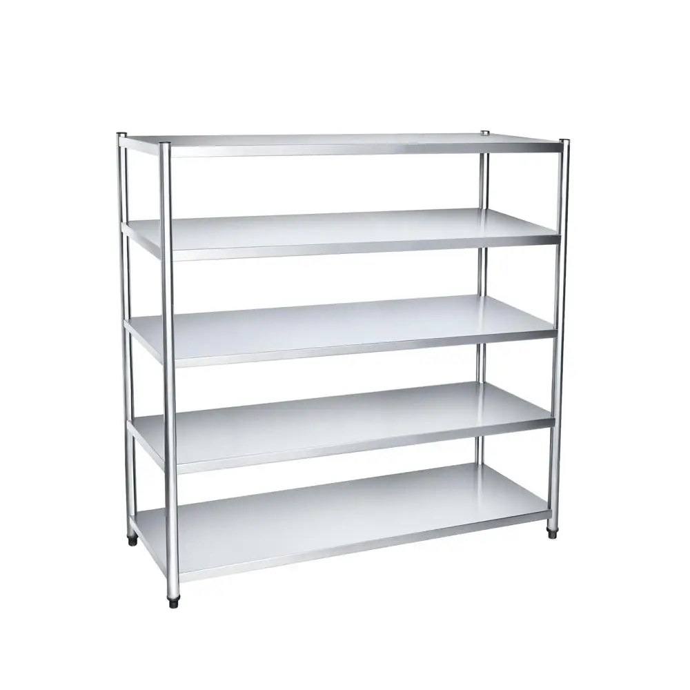 % Warehouse Display Racks Adjustable 5 Layers Kitchen Storage Shelves