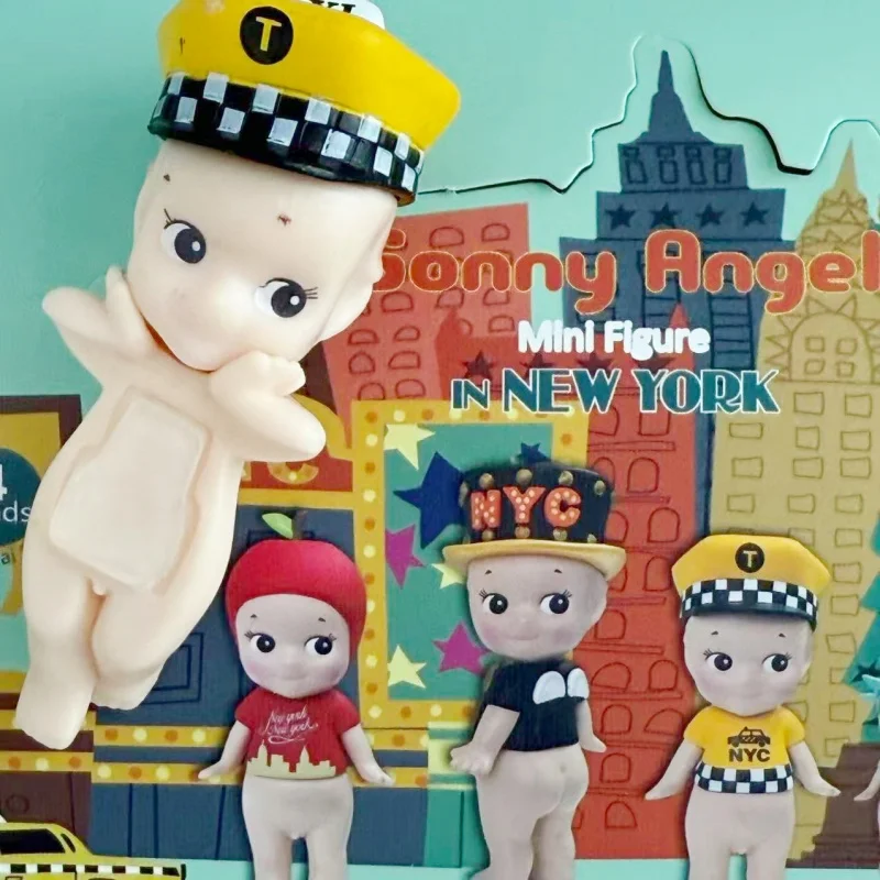 Nouvelle boîte surprise figurine ange, poupées miniatures en plusieurs poses, décoration de table, cadeau d'anniversaire, boîte mystère à collectionner